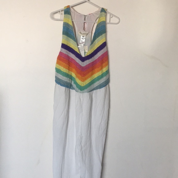 Mara Hoffman Pants - ❌SOLD❌Mara Hoffman Crotchet Rainbow Jumpsuit